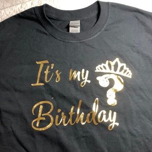 Gag gift tshirt for birthday